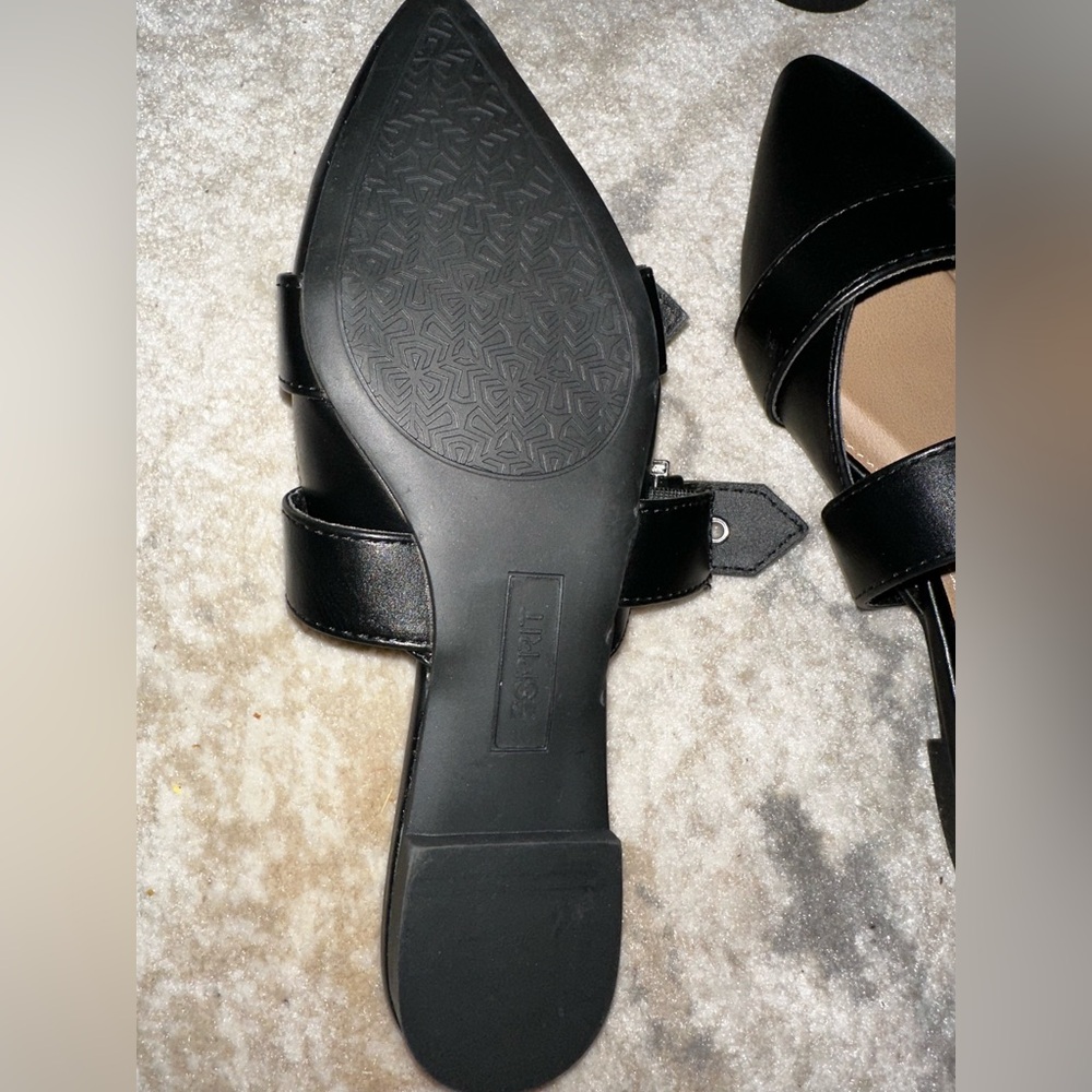 Esprit Paulette flats buckle mule , Size 7.5 NEW - Picture 2 of 5